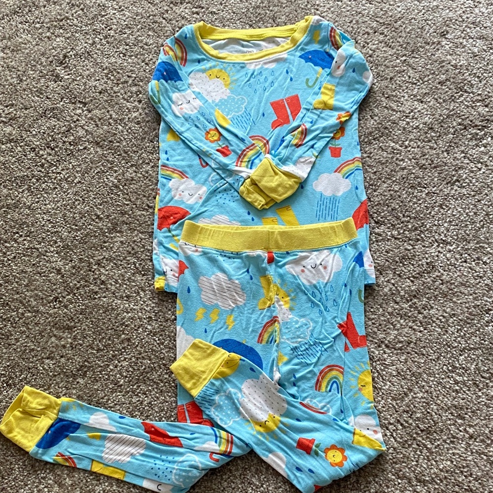 Little Sleepies Sun Showers Two Piece Pajama Set